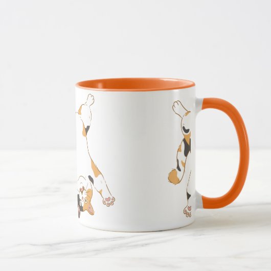 Purfect Sip: Brown Cat Tasse for Cat Lovers (Rechts)