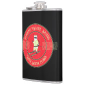 Purfect Slope Skiing mit Santa Claws Flachmann (Links)