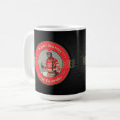 Purfect Slope Skiing mit Santa Claws Kaffeetasse (Vorderseite Links)