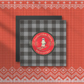 Purfect Slope Skiing mit Santa Claws Magnet Card