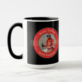 Purfect Slope Skiing mit Santa Claws Tasse (Links)