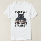 Purfect Strategy Schach T-Shirt (Design vorne)