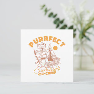 Purfect Summer Camp - Vintage Katze