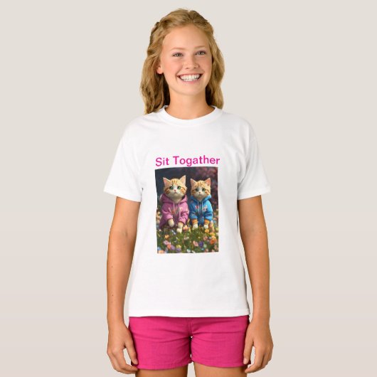 "Purfect Together" T-Shirt (Vorne ganz)