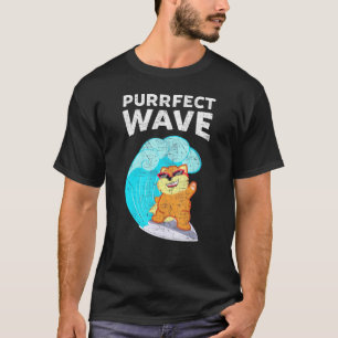 Purfect Wave Cool Cat Surf T-Shirt