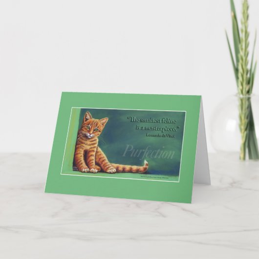 Purfection Karte (Vorderseite)