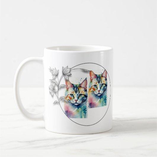 Purfektion in jedem Schritt Kaffeetasse (Links)