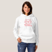 Purfektion, sehr Niedliche Anime-Katze Hoodie (Vorne ganz)