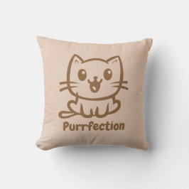 Purfektion, sehr Niedliche Anime-Katze Kissen