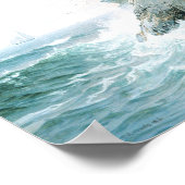 Purgatory Cliff William Trost Richards Seascape Poster (Ecke)