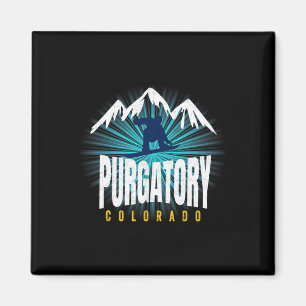 Purgatory Co Snowboard Colorado Blue Xtreme Snowbo Magnet