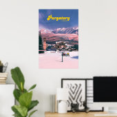 Purgatory-Ski-Resort-Reiseposter Poster (Heimbüro)