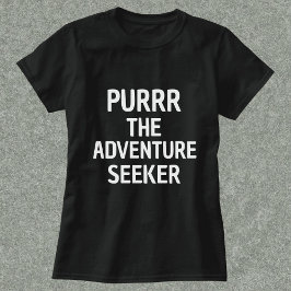 Puri The Adventure Seeker Funny Personalisiert Bla T-Shirt