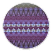 Puri und Blau Keramikknauf (Vorderseite)