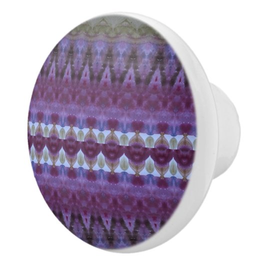 Puri und Blau Keramikknauf (Rechts)