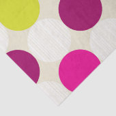 Puri und Gelb Seidenpapier (Detail)