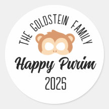 Purim Affenmaske masquerade Kostüm