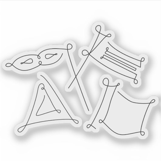 Purim Aufkleber (Vorderseite)