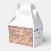 Purim Book of Esther Quote Personalisiertes Gesche Geschenkschachtel (Rückseite)