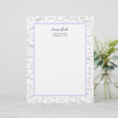 Purim Briefbogen (Stehend Vorderseite)