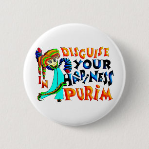 Purim Button