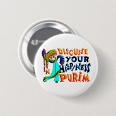 Purim Button (Vorne & Hinten)