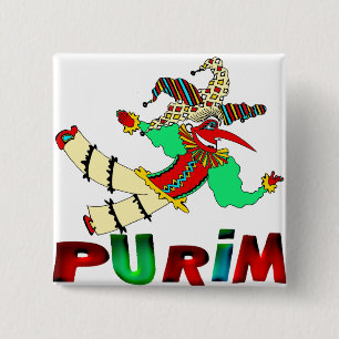Purim Button