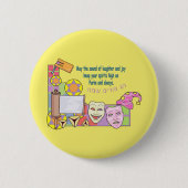 Purim Button (Vorderseite)