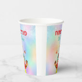 Purim Celebration Colorful Clown Hamantash Pappbecher (Rechts)