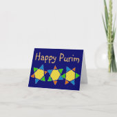 Purim celebration karte (Vorderseite)