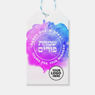 Purim Corporate Logo-Geschenkmarke Geschenkanhänger