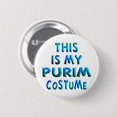 Purim Costume Button (Vorne & Hinten)