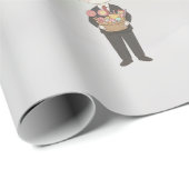 Purim Costume Kids Character Collectio Geschenkpapier (Rolleneckpunkt)