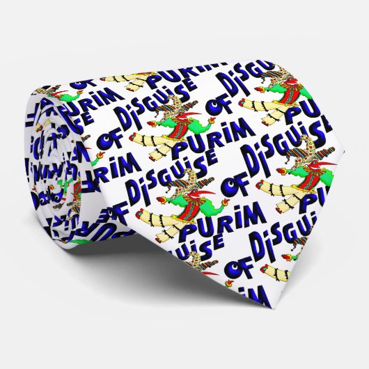 Purim Disguise Krawatte (Gerollt)