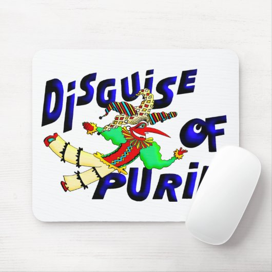 Purim Disguise Mousepad (Mit Mouse)