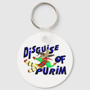 Purim Disguise Schlüsselanhänger