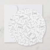 Purim Einladung (Rückseite)