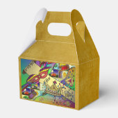 Purim Esther Celebration Light Art Print Geschenkschachtel (Rückseite)