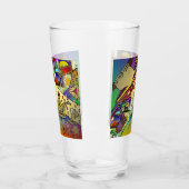 Purim Esther Celebration Light Art Print Glas (Links)