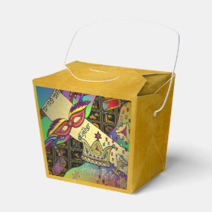 Purim Esther Feier Dark Art Druck Geschenkschachtel