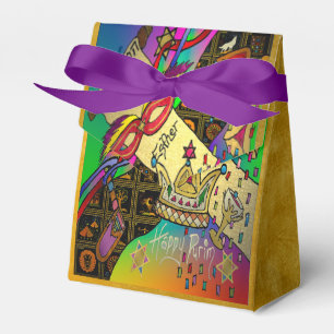 Purim Esther Feier Dark Art Druck Geschenkschachtel