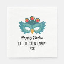 Purim Eule Maskerade Kostüm Familienname