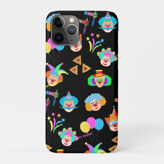 Purim Festival Kinder Party Niedlich Clownsfeier Case-Mate iPhone Hülle (Rückseite)