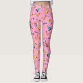 Purim Festival Kinder Party Niedlich Clownsfeier Leggings (Vorderseite)