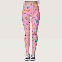 Purim Festival Kinder Party Niedlich Clownsfeier Leggings