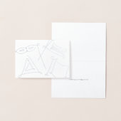 Purim Folienkarte (Anzeige)