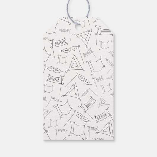 Purim Geschenkanhänger (Rückseite)