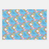 Purim Geschenkpapier Set (Vorderseite 2)