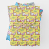 Purim Geschenkpapier Set (Beispiel)