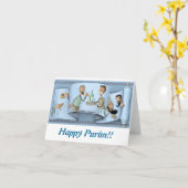 purim Grußkarte Karte (Gelbe Blume)